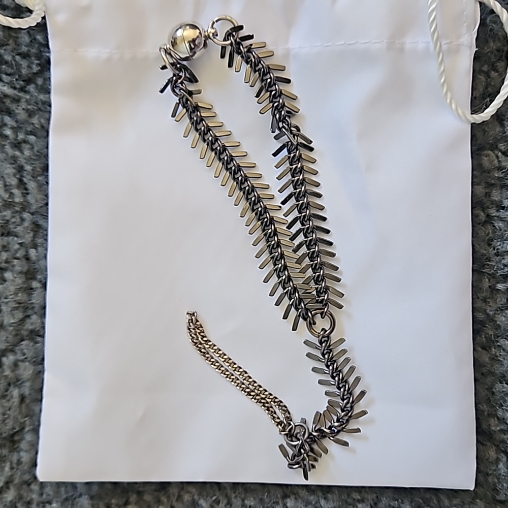Chain ring bracelet